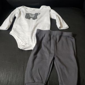 0 to 3month matching set